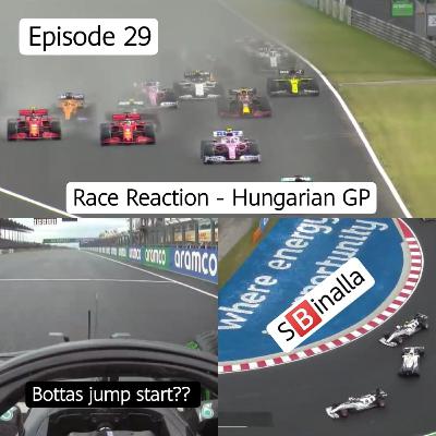 S1E29 - Race Reaction: 2020 Hungarian GP S1E29 - Race Reaction: 2020 Hungarian GP