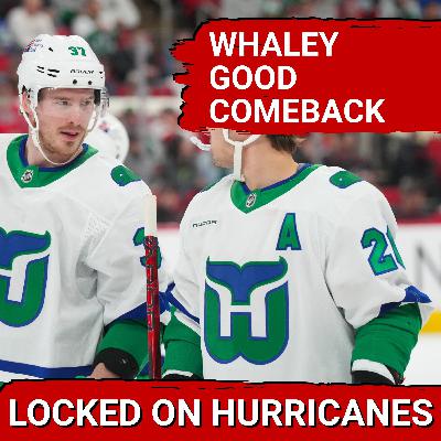 What a Whale of a Comeback for the Carolina Hurricanes Winning 5-4 Over the Mammoth