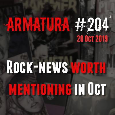 Armatura #204 - Что произошло интересного в мире рок-музыки в середине октября 2019 Armatura #204 - Что произошло интересного в мире рок-музыки в середине октября 2019