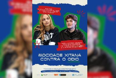 "Mocidade xitana contra o odio". Abraham Gavarri y Zafira Jiménez