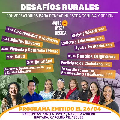 DESAFIOS RURALES | CONVERSATORIOS PARA PENSAR NUESTRA COMUNA Y REGIÓN. DESAFIOS RURALES | CONVERSATORIOS PARA PENSAR NUESTRA COMUNA Y REGIÓN.
