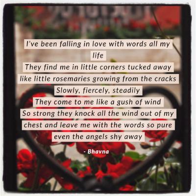 A poem- I’ve been falling in love.