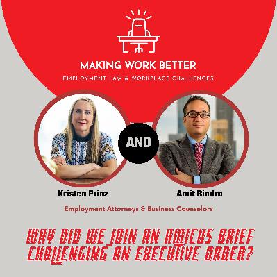 Ep. 34 – Why Did We Join an Amicus Brief Challenging an Executive Order?