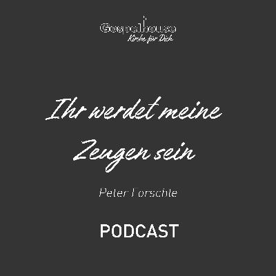 Peter Forschle - Ihr werdet meine Jünger sein / 21.03.2021 Peter Forschle - Ihr werdet meine Jünger sein / 21.03.2021