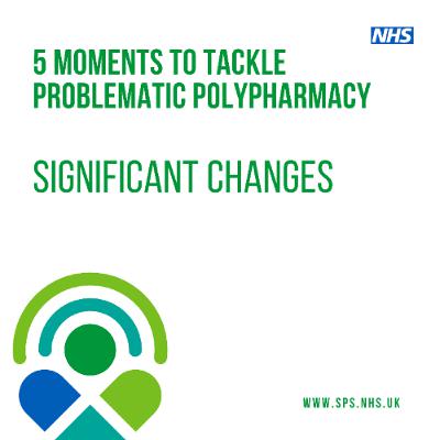 Polypharmacy 5 moments: Significant changes
