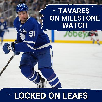 Leafs look to build momentum, Tavares on milestone watch against Flames