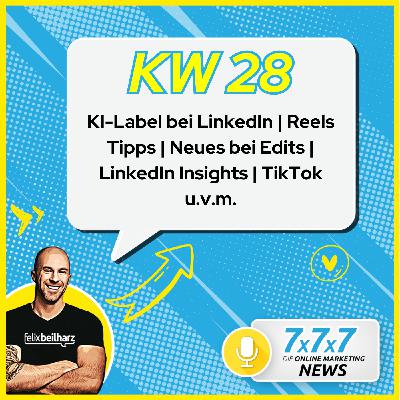 LinkedIn führt KI-Label ein - KW28/25 LinkedIn führt KI-Label ein - KW28/25