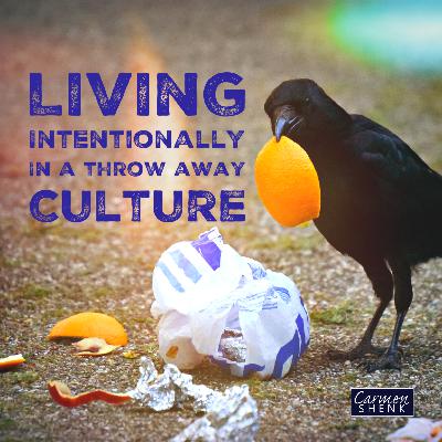 034 Living Intentionally in a Throw Away Culture