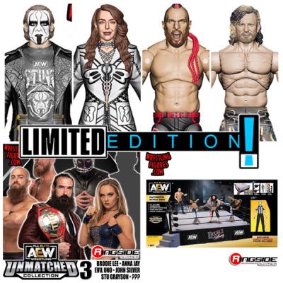 AEW Unmatched 1, 2, & 3, Unrivaled 7 & 8, RSC Aubrey Edwards AEW Unmatched 1, 2, & 3, Unrivaled 7 & 8, RSC Aubrey Edwards