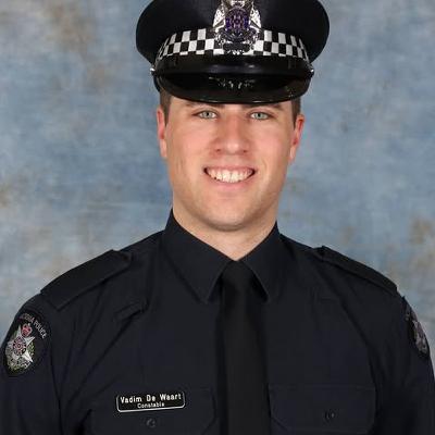 Fallen constable honoured while accused shooter remains at large Fallen constable honoured while accused shooter remains at large