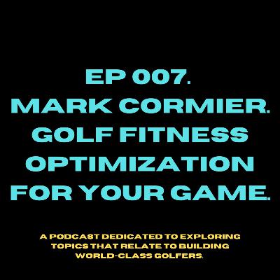 007. Mark Cormier. Strength Coach.