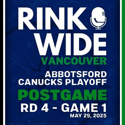 RINK WIDE POST-GAME: Abbotsford Canucks vs Texas Stars | AHL Western Conf. Final - Game 1