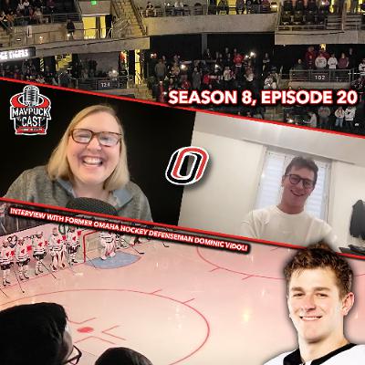 S8 E20: Interview With Former Omaha Hockey Defenseman Dominic Vidoli