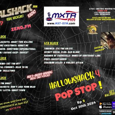 Episode 311: Halshack (Non Stop Pop 5) no host- orig Oct 30, 2024- Hallowshack 4 (POP STOP 5)-- Shacklist on Halshack com- Find the full version on the podcast feed Episode 311: Halshack (Non Stop Pop 5) no host- orig Oct 30, 2024- Hallowshack 4 (POP STOP 5)-- Shacklist on Halshack com- Find the full version on the podcast feed