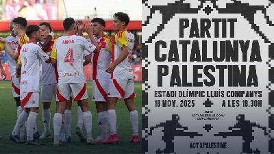 Què està passant amb el partit Catalunya-Palestina?