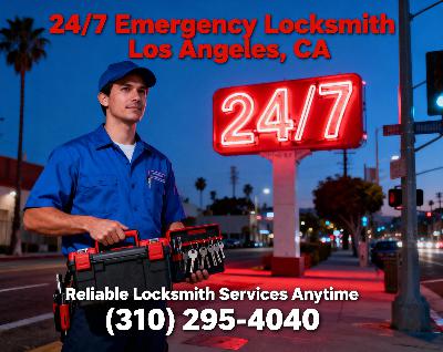 Locked Out? Don’t Panic — Help Is Available 24/7 in Los Angeles