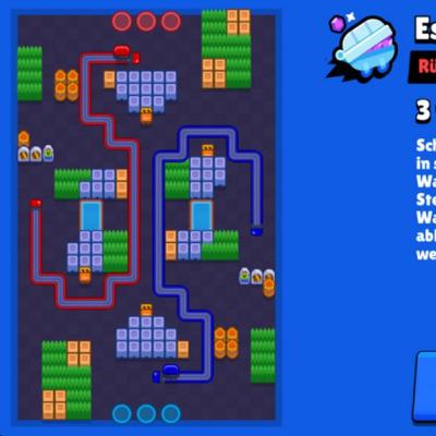 Ich teste den Modus Eskorte