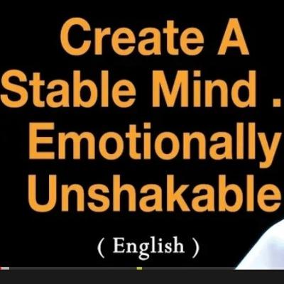 Create A Stable Mind ... Emotionally Unshakable: Part 1: BK Shivani At Wellington, New Zealand