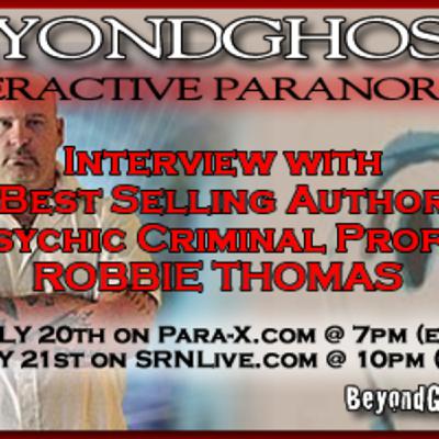 Beyond Ghosts Episode 69 - Interview with Psychic Robbie Thomas