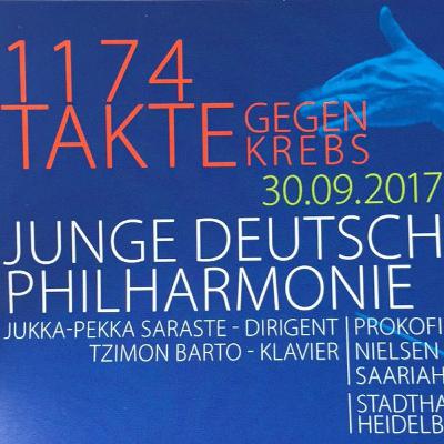 1174 Takte gegen Krebs - das NCT-Klassikkonzert mit der Jungen Deutschen Philharmonie