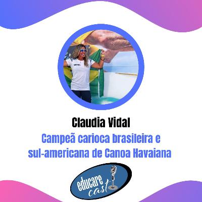 Claudia Vidal - campeã carioca, brasileira e sul-americana de Canoa Havaiana. Claudia Vidal - campeã carioca, brasileira e sul-americana de Canoa Havaiana.