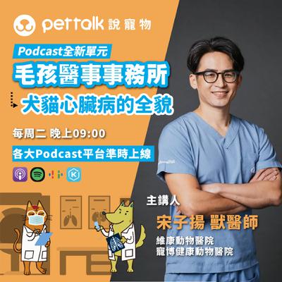 EP253｜《毛孩醫事事務所》內科獸醫師講解犬貓的心臟病全貌 feat. 宋子揚 獸醫師