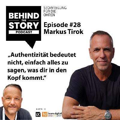 Die Kunst, echt zu bleiben | Markus Tirok | BTS #28