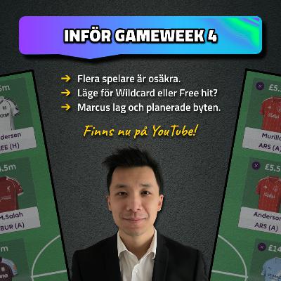 13. Läge för Free hit? | Inför Gameweek 4 | Fantasy Premier League 25/26 13. Läge för Free hit? | Inför Gameweek 4 | Fantasy Premier League 25/26