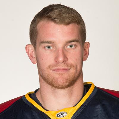 With the Rivermen: Rivermen captain Alec Hagaman