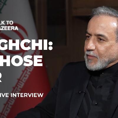 'This is America’s war': Iran's Foreign Minister Araghchi | Talk to Al Jazeera 'This is America’s war': Iran's Foreign Minister Araghchi | Talk to Al Jazeera