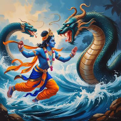 M12 श्रीकृष्ण - कालिया मर्दन : Shrikrishna and Kaliya Mardan (Kids’ Marathi Story)