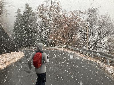 20211127のランニング（大峰〜芋井）
