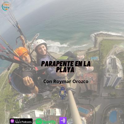 Parapente en la playa con Roymar Orozco