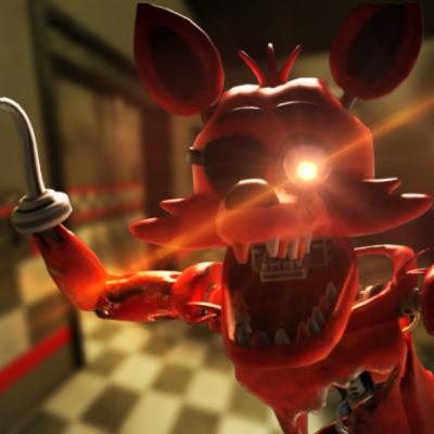 Foxy jagt mich... (Foxy from Fnaf Doom)