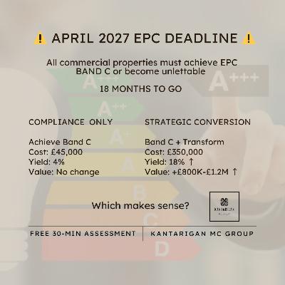 The EPC 2027 Deadline: 7 Things Commercial Property Owners Are Talking About Right Now