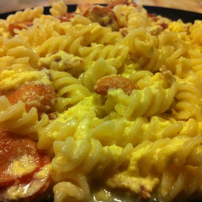 [How to Cook] Fusilli Carbonara