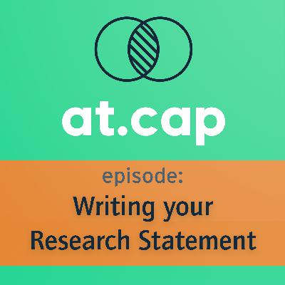 How to write a research statement How to write a research statement