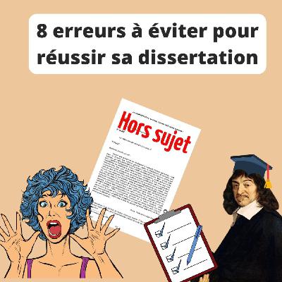 8 erreurs à éviter pour réussir sa dissertation de philosophie