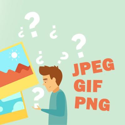 Whats the Difference? GIF, JPG and PNG