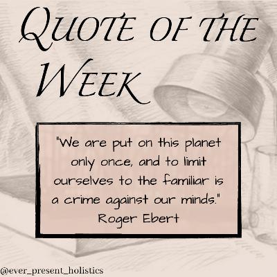 Season 4 Episode 3 ~ Quote of the Week