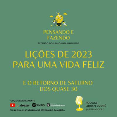 Lições aprendidas em 2023