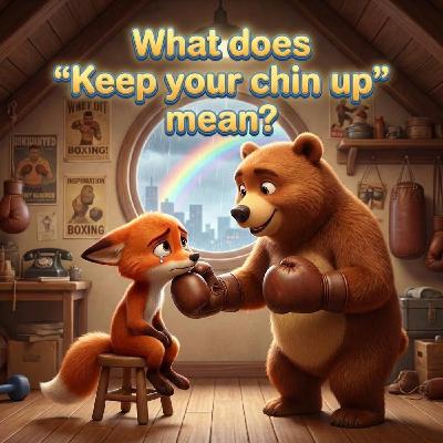 Keep one’s chin up – Stay positive Keep one’s chin up – Stay positive