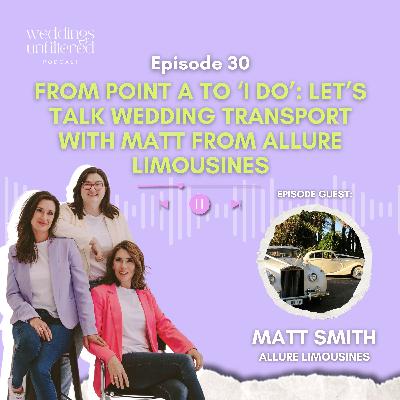 From Point A to ‘I Do’: Let’s Talk Wedding Transport with Matt from Allure Limousines