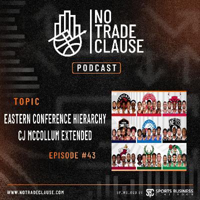 NTC Episode #43: Eastern Conference Hierarchy And CJ McCollum Extended