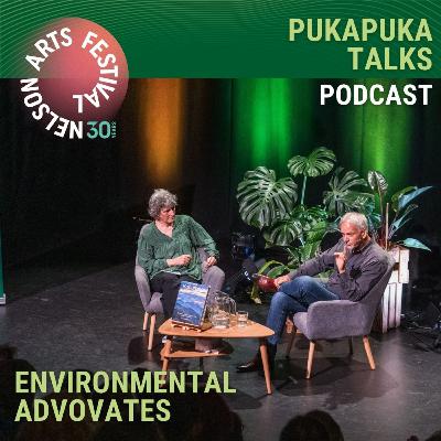 Environmental Advocates Pukapuka Talks with Dave Hansford at the 2024 Nelson Arts Festival