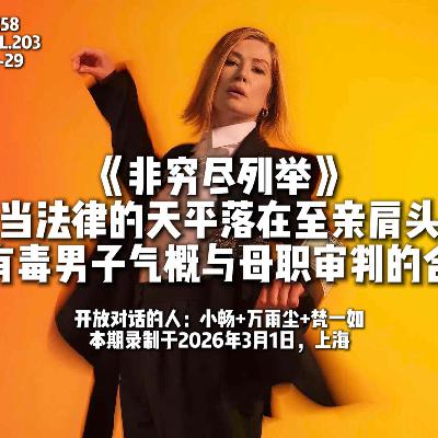 《非穷尽列举》：当法律的天平落在至亲肩头，当有毒男子气概与母职审判的合围 - 203