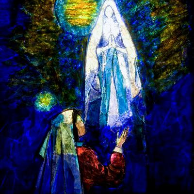 Évocation de la 16ème apparition - Jeudi 25 mars 1858