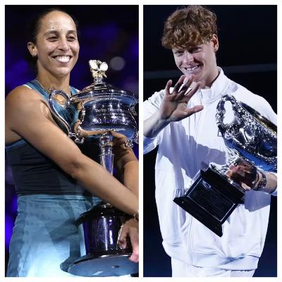 EP 121: Australian Open 2025: Keys abre a chave e vence 1º slam; Sinner domina de ponta a ponta