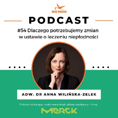 #54 Dlaczego potrzebujemy zmian w ustawie o leczeniu niepłodności - adw. dr Anna Wilińska-Zelek #54 Dlaczego potrzebujemy zmian w ustawie o leczeniu niepłodności - adw. dr Anna Wilińska-Zelek