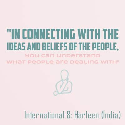 International Episode 8: Harleen (India)